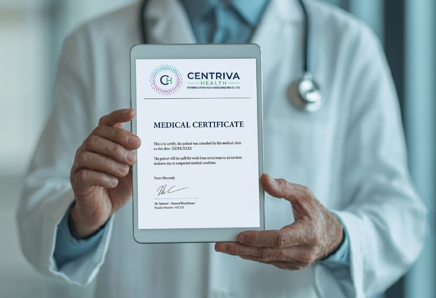 Fast online medical certificates without leaving home.